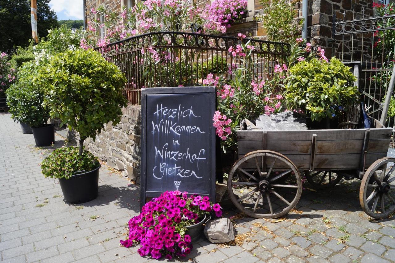Winzerhof Gietzen Hotel Hatzenport Kültér fotó